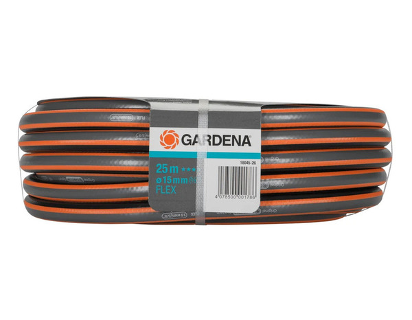 Tuyau d'arrosage à clipser "Power Grip" 15 mm - 25 mètres - Gardena - Brico Dépôt