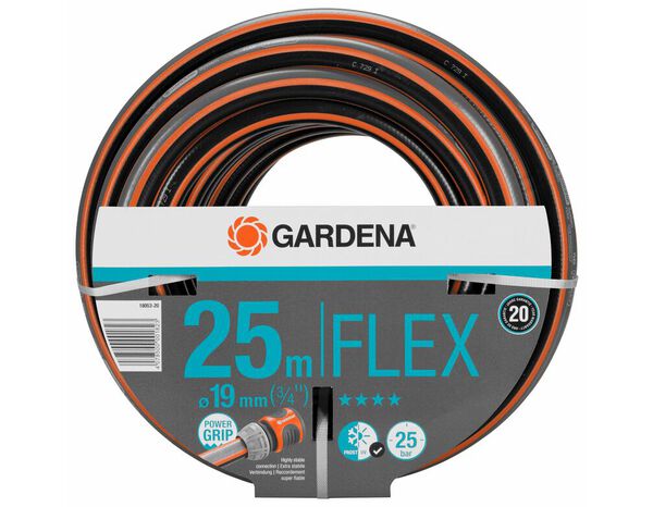 Tuyau d'arrosage "Flex" 19 mm - 25 mètres - Gardena - Brico Dépôt