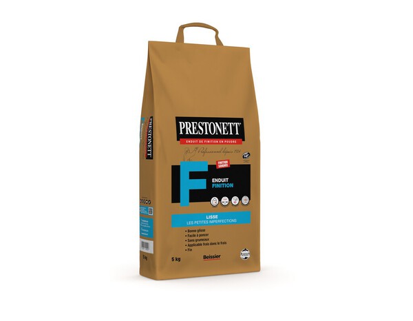 Enduit de lissage et de finition en poudre - sac de 5 kg - Prestonett - Brico Dépôt