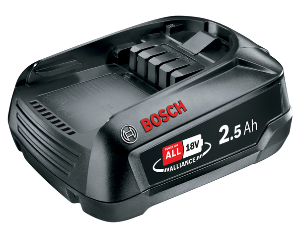 Batterie 18 V Lithium-ion (Li-ion) - 2,5 Ah - Bosch - Brico Dépôt