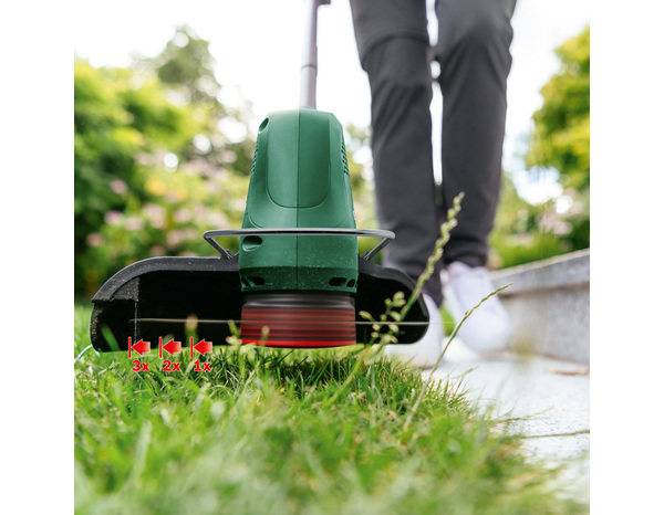 Coupe-bordures sans fil "Easy Grass Cut" 18V-26 - outil seul sans batterie - Bosch - Brico Dépôt