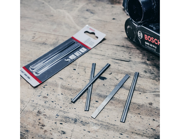 Lot de 2 fers en carbure réversible droit - Bosch - Brico Dépôt