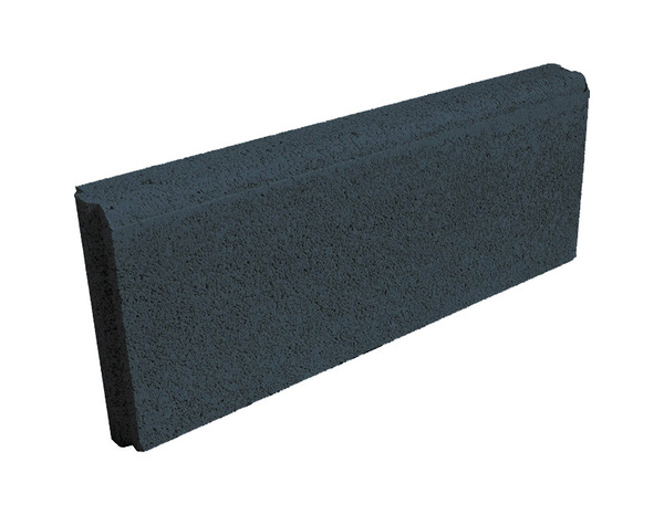 Bordure droite anthracite 50 x 20 cm Ep. 5 cm - Brico Dépôt