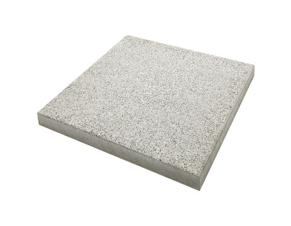 Dalle grenaille béton gris clair 40 x 40 cm Ép. 4 cm - Marque BLOOMA - Brico Dépôt