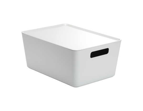 Boîte blanche avec couvercle 10 L - Brico Dépôt