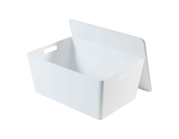 Boîte blanche avec couvercle 22L - Brico Dépôt