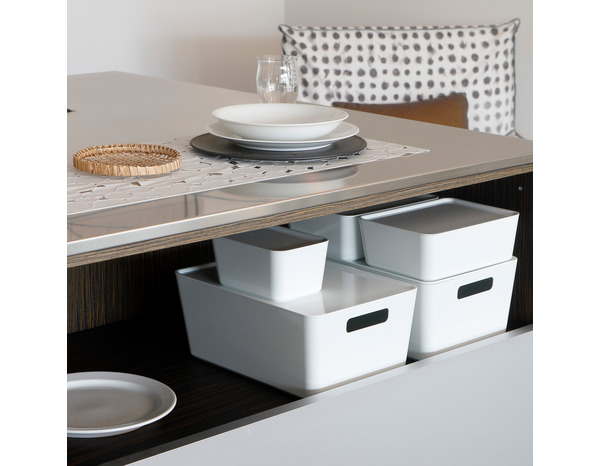 Boîte blanche avec couvercle 2,8 L - Brico Dépôt