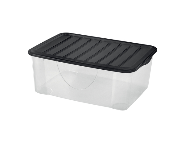 Boîte de rangement avec couvercle 9L - Brico Dépôt