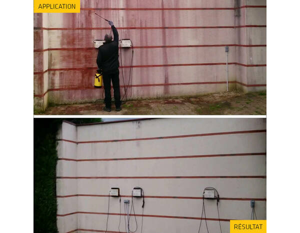 Traitement anti-trace rouge façade Sika Stop red - bidon 5 L - Sika - Brico Dépôt