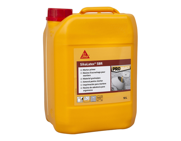 SikaLatex SBR, résine d'accrochage pour mortier - bidon de 10 L - Sika - Brico Dépôt