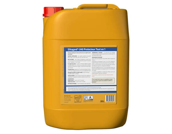 Protection hydrofuge tout en 1 - Bidon 20L - Sika - Brico Dépôt