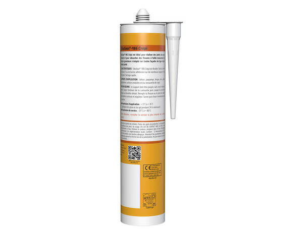Mastic granuleux Sikaseal 186 effet crépi blanc - 300 ml - Sika - Brico Dépôt
