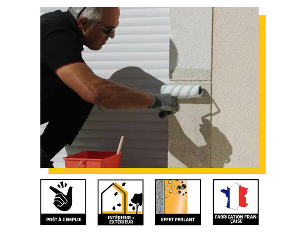 Protection hydrofuge tout en 1 - Bidon 20L - Sika - Brico Dépôt