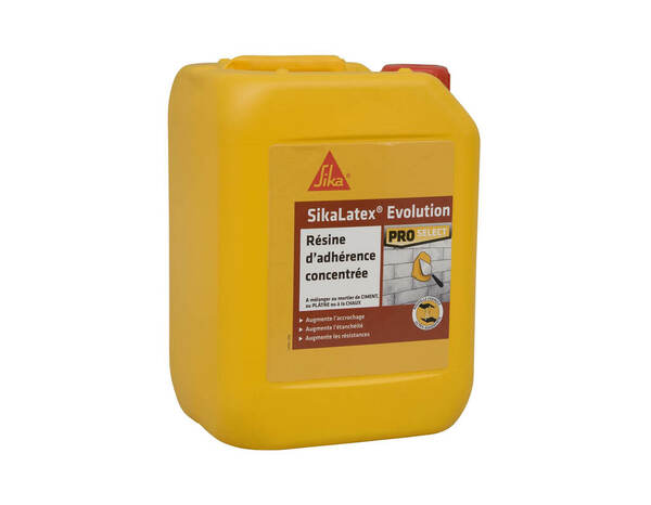 Résine liquide Sikalatex Evolution, en bidon de 5 L - Sika - Brico Dépôt