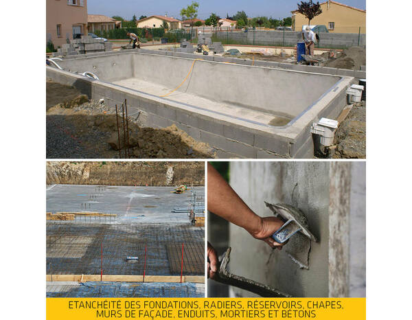 Enduit hydrofuge liquide en bidon de 2 L - Sika - Brico Dépôt