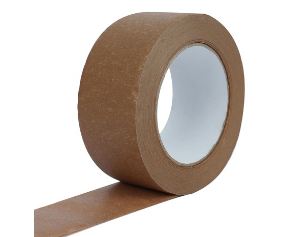Papier emballage auto adhésif 50 m Marron - Brico Dépôt