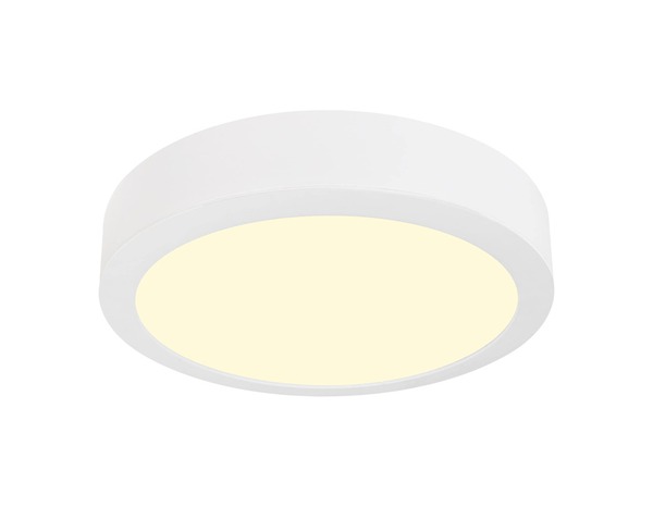 Plafonnier D. 22,8 cm blanc 3000K - Brico Dépôt