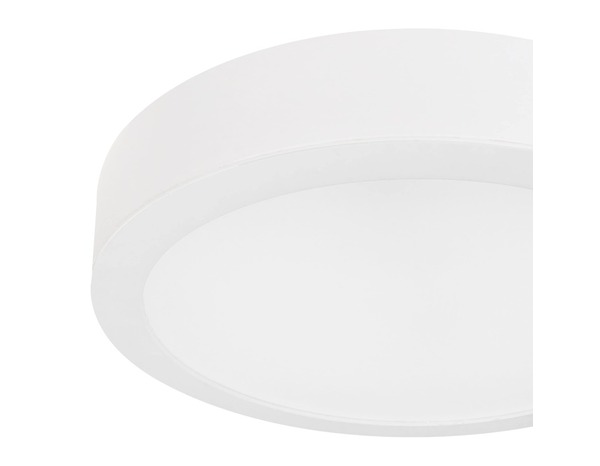 Plafonnier D. 22,8 cm blanc 3000K - Brico Dépôt