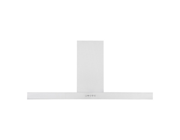 Hotte de cheminée rectangulaire inox - 90 CM - Brico Dépôt