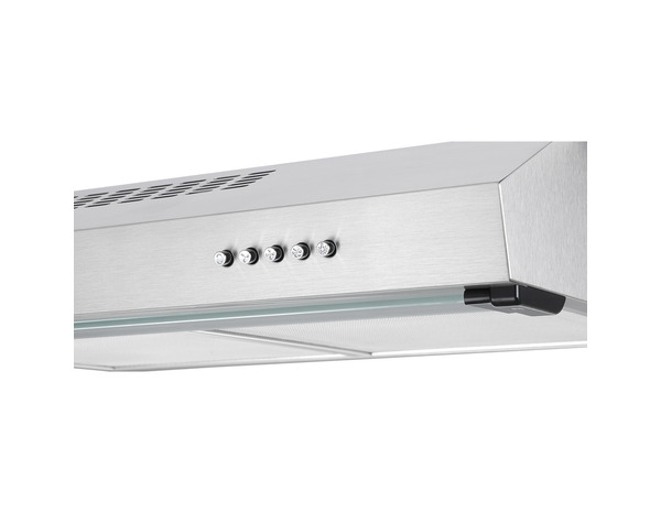 Hotte de cuisine casquette en inox - 60 cm - Brico Dépôt