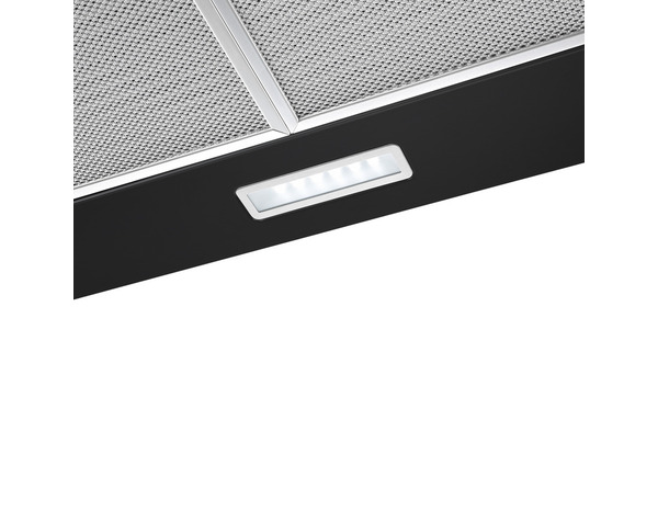 Hotte de cuisine cheminée noir - 60 cm - Brico Dépôt