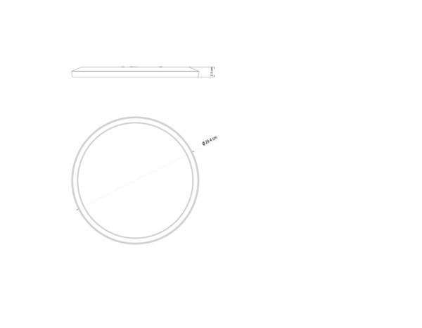 Plafonnier de salle de bain noir 30 CM "ANATA" - Cooke and Lewis - Brico Dépôt