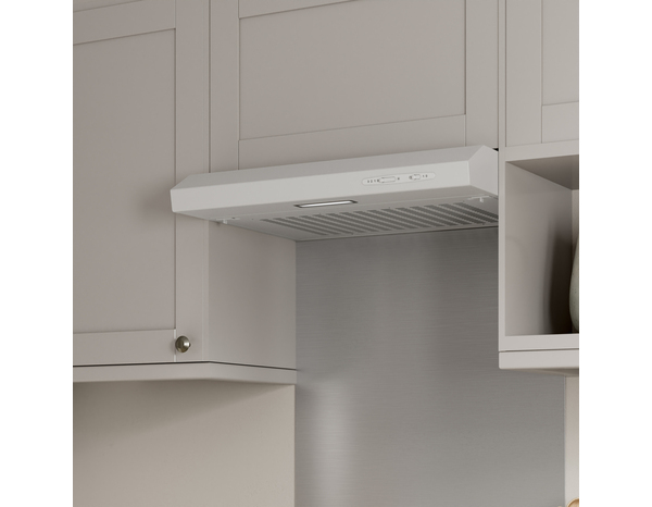 Hotte de cuisine casquette blanc -60 cm - Brico Dépôt