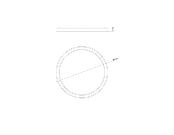 Plafonnier de salle de bain chromé 30 CM "ANATA" - Cooke and Lewis - Brico Dépôt