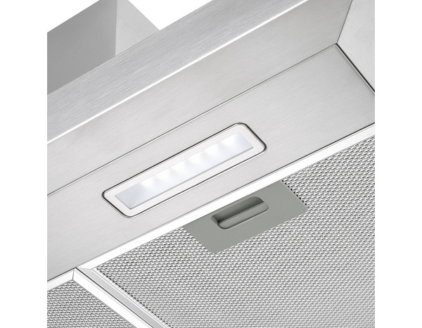 Hotte de cheminée rectangulaire inox - 90 CM - Brico Dépôt