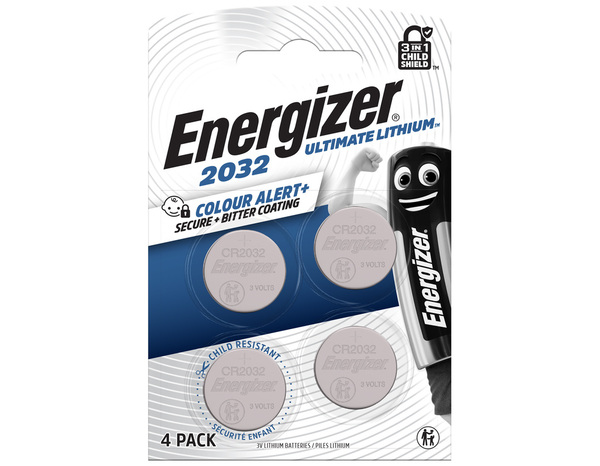 4 piles CR2032 Ultimate Lithium - Energizer - Brico Dépôt