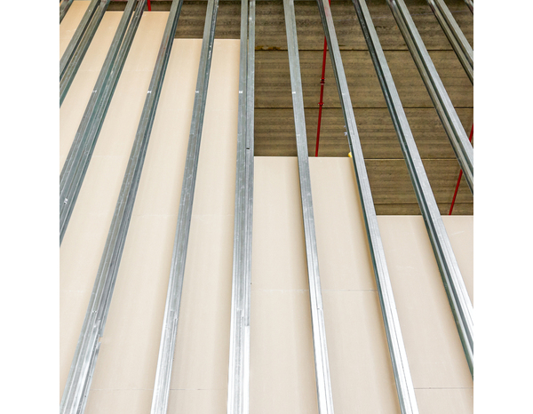 Lot 10 montants m48 250 cm en acier galvanisé pour cloison plaques de plâtre - Brico Dépôt