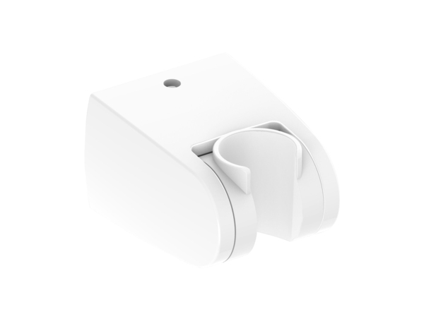 Support douchette universel blanc effet chromé brillant 6,6 x 5,2 x 3,9 cm - Cooke and Lewis - Brico Dépôt