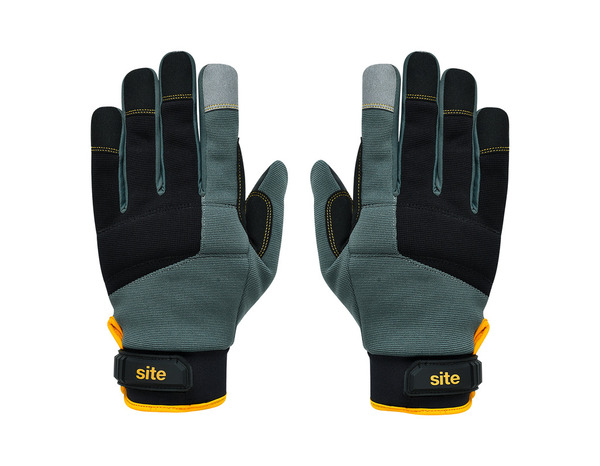 Gants de manutention hautes performances en cuir synthétique T9 - Brico Dépôt