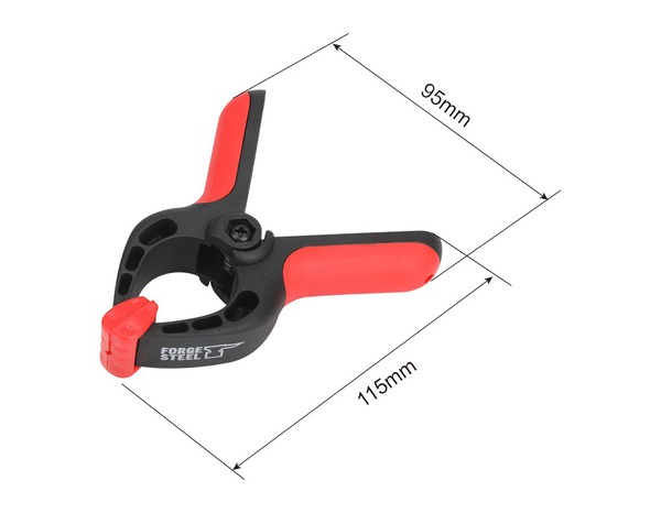 Lot de 8 mini pinces de sérage - Forge steel - Brico Dépôt