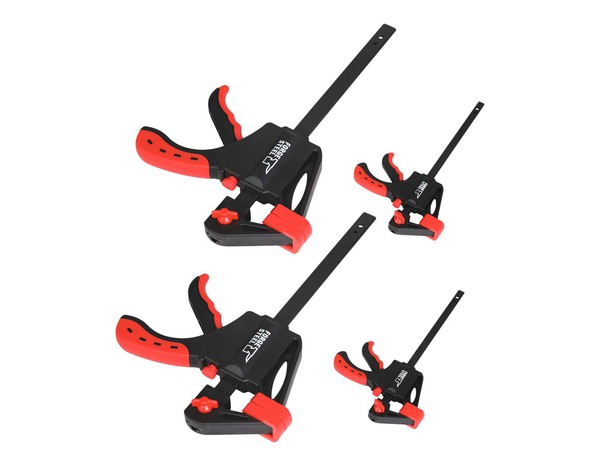 Lot de 4 serre-joints - Forge steel - Brico Dépôt