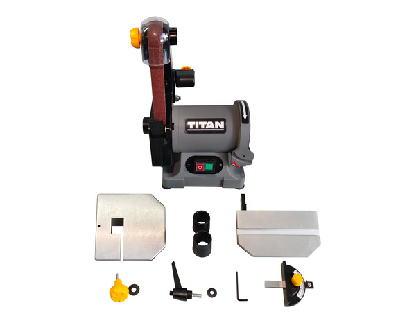 Ponceuse stationnaire 350W - Titan - Brico Dépôt