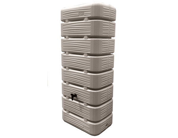 Récupérateur d'eau dune 320L grège - Belli - Brico Dépôt