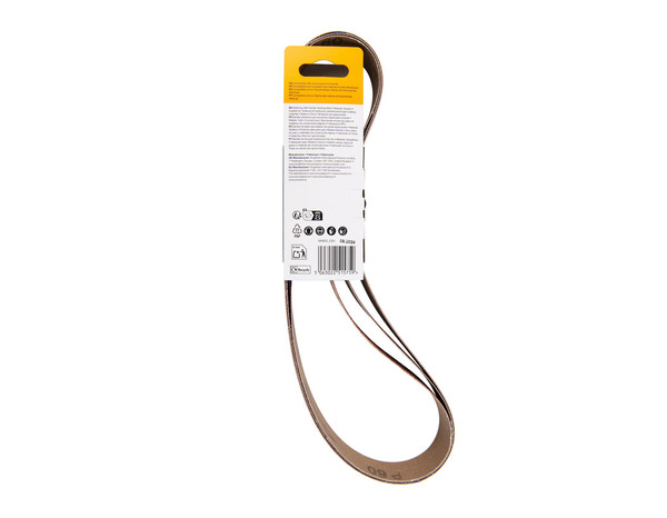Lot de 3 bandes abrasives - Grains P60, P80 et P120 - Titan - Brico Dépôt