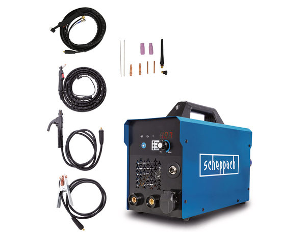 Poste à souder digital avec découpeuse Plasma - Scheppach - Brico Dépôt