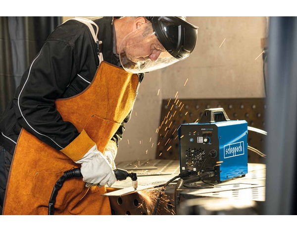 Poste à souder digital avec découpeuse Plasma - Scheppach - Brico Dépôt