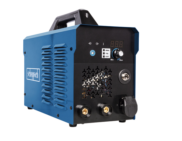 Poste à souder digital avec découpeuse Plasma - Scheppach - Brico Dépôt