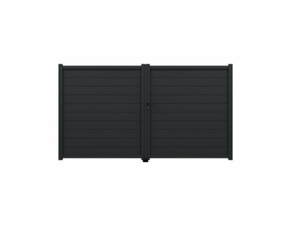 Portail aluminium battant Astia 3m - Marque BLOOMA - Brico Dépôt