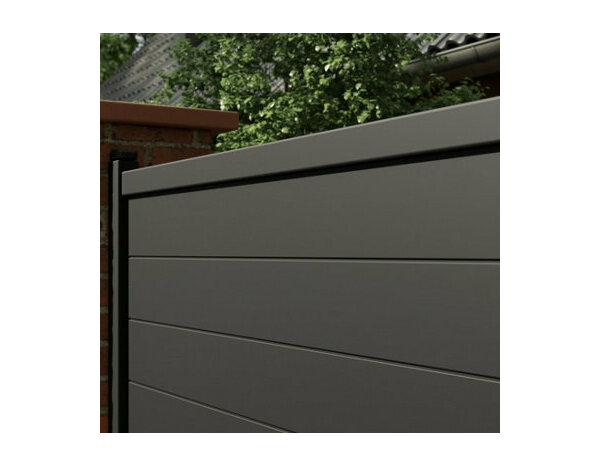 Portail aluminium battant Astia 3m50 - Marque BLOOMA - Brico Dépôt