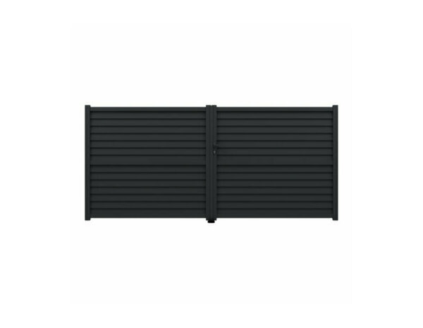 Portail aluminium battant Celtis 3m5 - Marque BLOOMA - Brico Dépôt