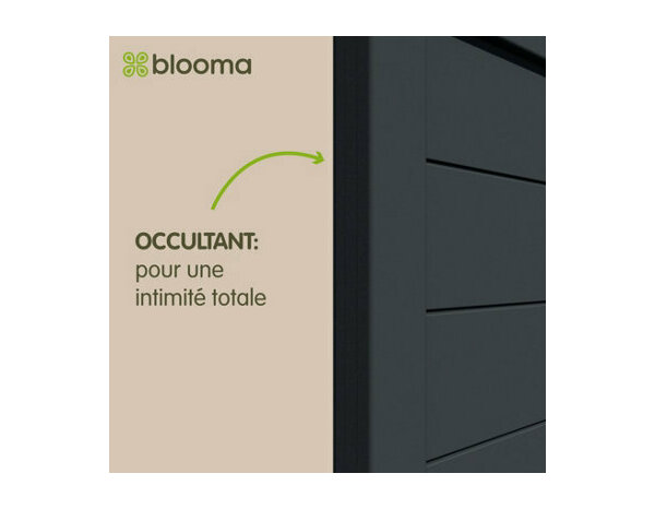 Portillon aluminum Astia 1m - Marque BLOOMA - Brico Dépôt