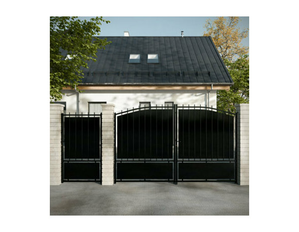 Portail fer battant Karnan 3m5 - Brico Dépôt