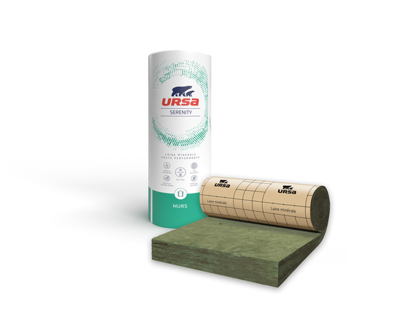 Rouleau d'isolation "Serenity" mur 32 rk Ep.120mm - Ursa - Brico Dépôt