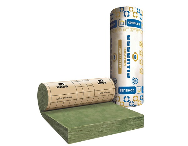 Rouleau d'isolation "Essentia" comble perdu 40 rp Ep.200mm - Ursa - Brico Dépôt