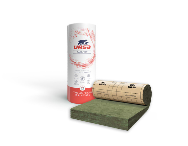 Rouleau d'isolation "Serenity" comble perdu 40 rk Ep.200mm - Ursa - Brico Dépôt