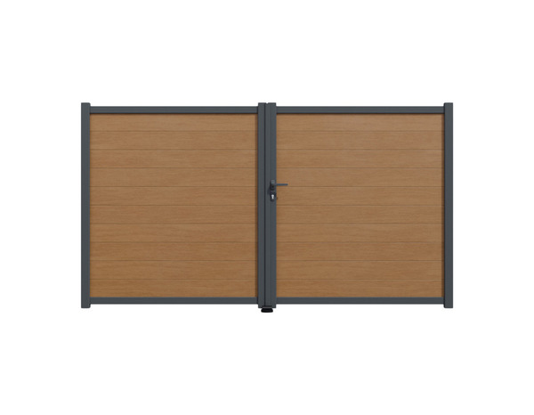 Portail composite battant Delfis 3m - Marque BLOOMA - Brico Dépôt